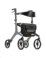 Grey AeroCarbon Ultra-Lite Rollator by Drive Medical, 10278GY