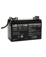110Ah 12V Mobility Scooter Battery, Universal, FL1 Terminal UB121100