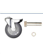 Rear Caster Wheel w/ Lock for 13023SV Patient Lift by Drive Medical 13023SV16