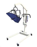 Bariatric Electric Patient Lift Rechargeable Battery Four Point Cradle Drive Medical