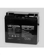 22Ah 12V Mobility Scooter Battery, Universal, T4 Terminal UB12220