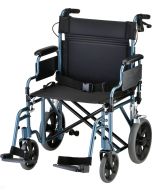 Nova 332B Transport Chair Blue