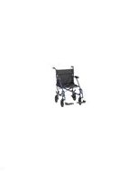 LIGHTWEIGHT TRANSPORT CHAIR- BLUE