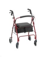 GETGO CLASSIC ROLLING WALKER- RED by Nova
