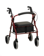 Zoom 20" Rolling Walker - Red by Nova
