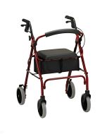 ZOOM 24 ROLLING WALKER - RED