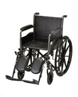 HAMMERTONE WHEELCHAIR- 18 INCH WITH FIXED ARM & ELEVATING LEGREST by Nova