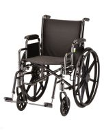 HAMMERTONE WHEELCHAIR- 18 INCH WITH DETACHABLE ARMS & SWINGAWAY FOOTREST by Nova