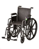 HAMMERTONE WHEELCHAIR- 18 INCH WITH DETACHABLE ARMS & SWINGAWAY FOOTREST