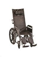 RECLINER WHEELCHAIR- 16in. SEAT WIDTH WITH FULL ARMS & ELEVATING LEGREST by Nova