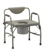 Bariatric Drop Arm Commode by Nova, 500 LB Capacity 8583