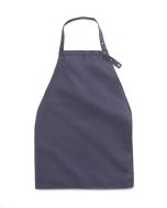 A Dozen Medline Apron Style Dignity Napkin Snap Closure in Navy Blue MDT014113NAVY 19x27