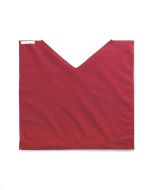 A Dozen Medline Comfort Fit Dignity Napkin Snap Closure in Burgundy MDT014118BURG 27.5x27