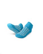 A Pair of Medline Double-Tread Slippers MDTDBLTREADLH | Large