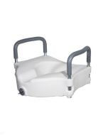 Drive 5" Elevated Raised Toilet Seat Padded Arms