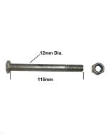 Silver Sport Recliner Rear Axle Bolt Drive Medical STDS4Y4707