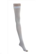 Box of 6 pair of Medline EMS Thigh Length Anti Embolism Stockings White Small MDS160820