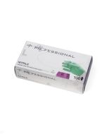 Box of Medline Professional Nitrile Exam Gloves Aloe Green Large