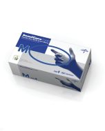Box of SensiCare Ice Blue Nitrile Exam Gloves | Violet Blue | Medium