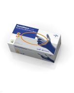 Box of SensiCare Ice Blue Nitrile Exam Gloves | Violet Blue | Small