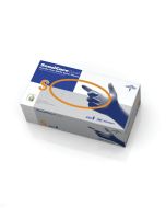 Box of SensiCare Ice Blue Nitrile Exam Gloves | Violet Blue | Small
