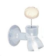 27 MM Pump Kit without Insert Pure Expressions Breast Pump BP005