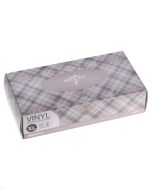 Case of Designer Boxed Vinyl Exam Gloves | Clear | X-Large