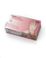 Case of MediGuard Vinyl Synthetic Exam Gloves | Clear | Large