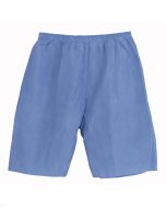 Medline Disposable Exam Shorts in Blue in Large NON27209L Large