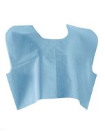Medline Disposable Tissue / Poly / Tissue Exam Capes in Blue in 30" W X 21"L NON25249 30" W X 21"L