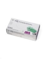Medline Professional Nitrile Exam Gloves Aloe Green Small