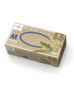 Case of Restore Nitrile Exam Gloves with Oatmeal | Off White | Medium