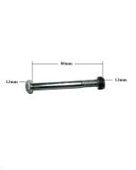 Silver Sport Recliner Caster Axle Drive Medical STDS3J2431