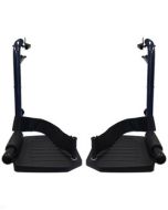Nova Foot Rest 319b Transport Chair CH-31917, Blue