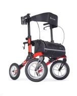 Tipo All Terrain Outdoor Walker Rollator by Comodita, Red COM948