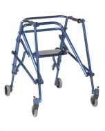 Wenzelite Large Nimbo Rehab Lightweight Blue Posterior Posture Walker Seat