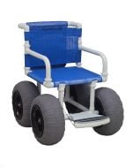All Terrain & Beach Wheelchair MJM Intl, Blue E720-ATC-GRYW