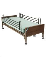 Delta Ultra Light Bed Semi Electric Full Rails with Therapeutic Support Mattress 