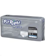 FitRight Active Male Guards, Maximum Absorbency | 52 6" X 11"