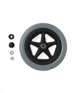 Replacement 8" Rear Wheel for Medline Rollator Walker 