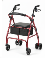 CRUISER CLASSIC ROLLING WALKER- RED by Nova