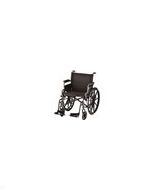 HAMMERTONE WHEELCHAIR- 20 INCH LIGHTWEIGHT WITH FLIP BACK DETACHABLE ARMS & SWINGAWAY FOOTREST by Nova