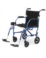 Medline Freedom Transport Chairs Blue MDS808200SLBR
