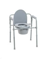 Drive Medical Folding Steel Bedside Commode
