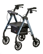 STAR 8 ROLLING WALKER BLUE, 8" Wheels by Nova