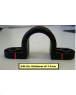 Nova Seat Clamp Fits 4202c, 4218, 4220, 4222, 4224 Hard Seat: 4200, 4203, 4208, 4212 La: Po#v091109, Eta:9, 1