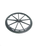 Nova Wheelchair Wheel 24" For 5000, 6000 Series Includes Hand Rim Serial# Bi, K S5000RW