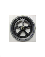 Nova Wheel 8" Gray Rear For 327, 329, 339 (konsung)