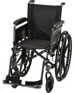 HAMMERTONE WHEELCHAIR- 16 INCH LIGHTWEIGHT WITH FLIP BACK FULL ARMS & SWINGAWAY FOOTREST by Nova