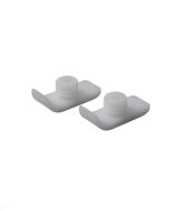 Universal Walker White Ski Glides by Drive Medical